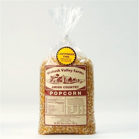 Wabash Valley Farms Wabash Valley Farms 41403 Gourmet Popping Corn - Premium Ladyfinger 2 lb 41403